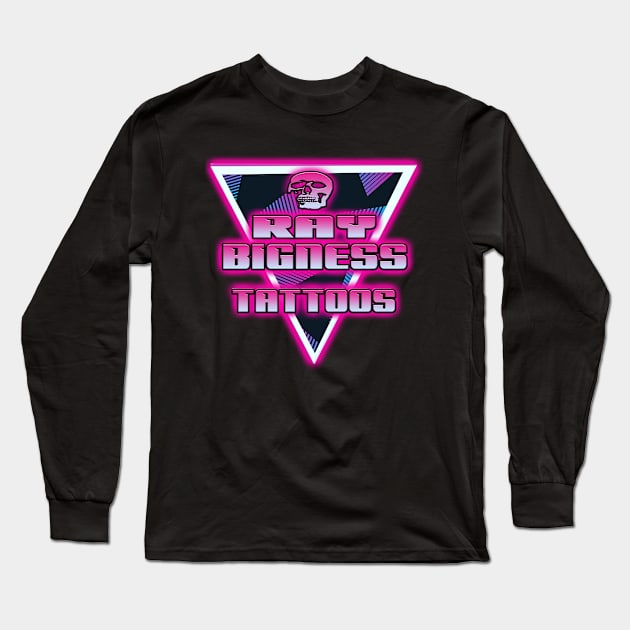 ray bigness tattoo Long Sleeve T-Shirt by Ray Bigness